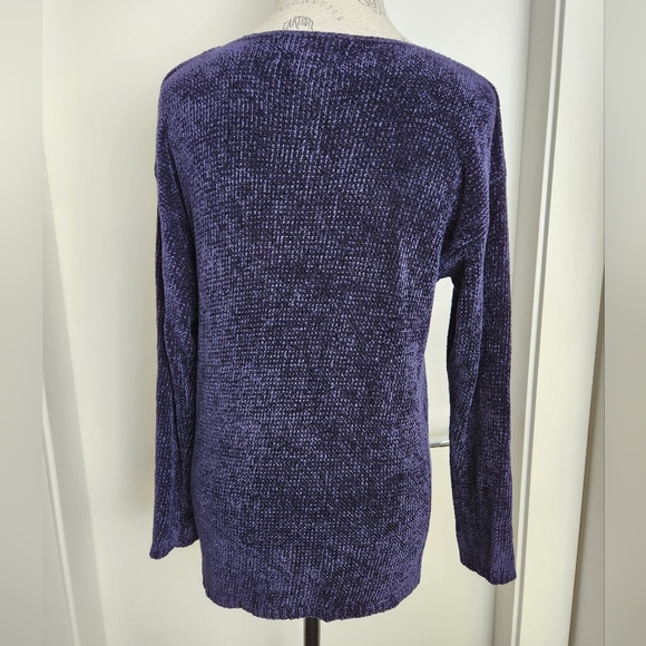 Otter 90s Chenille Yarn Sweater - Picture 4 of 9